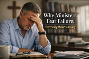 Ministers fear of failure.