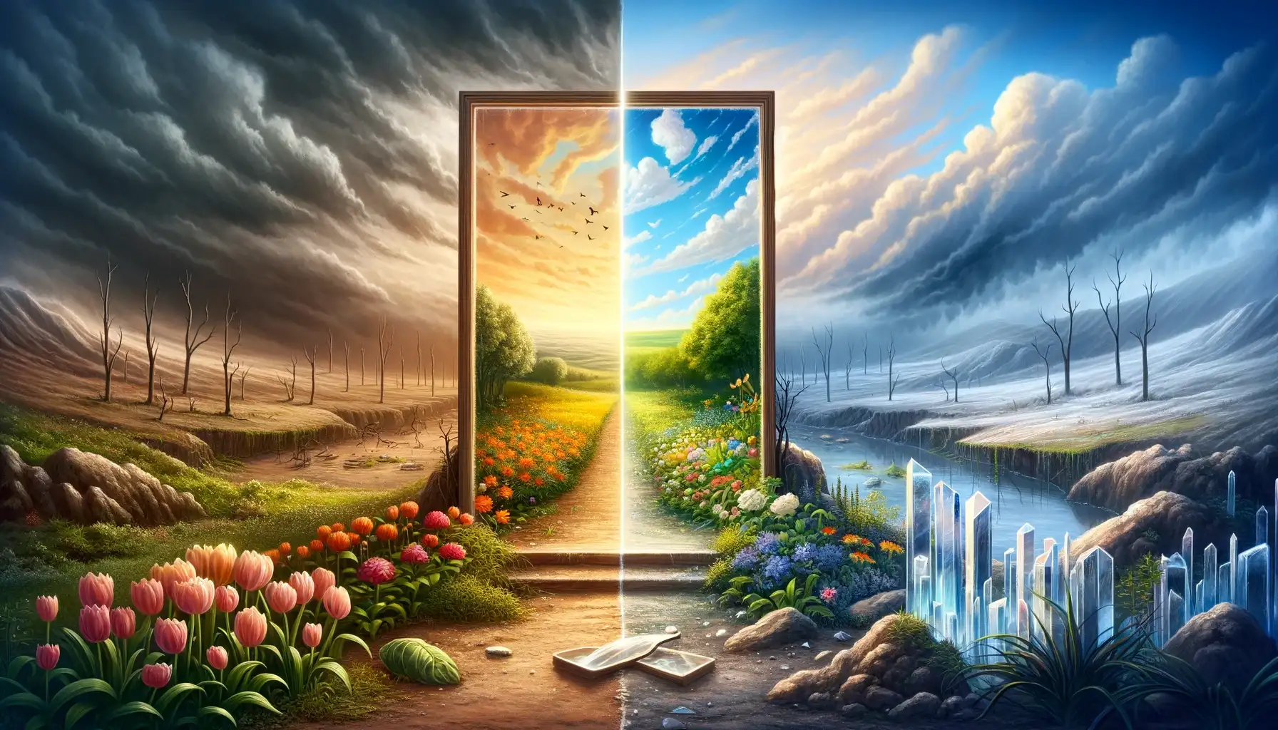 Perspective Shifting in Ministry biblical reflection concept.