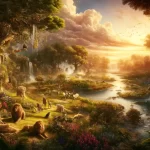 Book of Genesis: A Ministerial Summary 8 Illustration of creation and Abrahamic covenant themes representing the Book of Genesis.