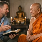 Presenting the Gospel to a Buddhist with biblical contrast between Four Noble Truths and Christianity.
