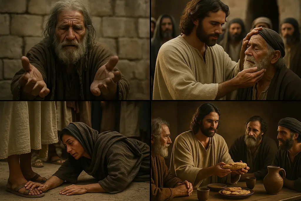 People Mentioned in the Gospel of Mark. Bible study character chart Mark's Gospel. characters in the Gospel of Mark with verses